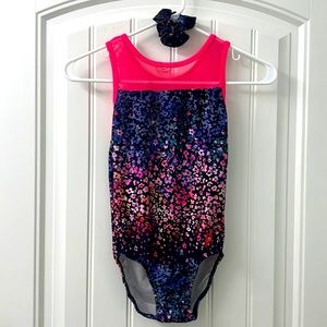 Gymnastics Leotard & Scrunchie